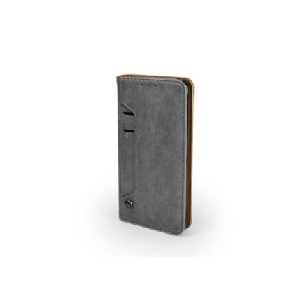 Smart Magnetic oldalra nyíló mágneses bőrtok Samsung Galaxy S9 G960 grafit
