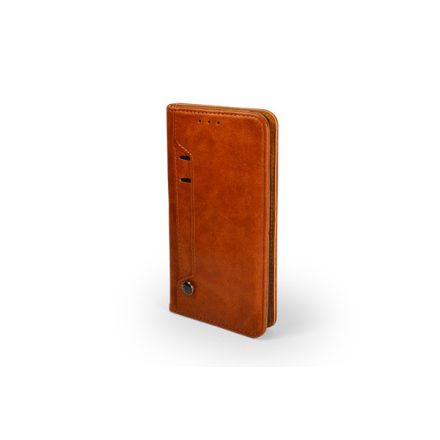 Card Holder Mágneses Bőrtok Samsung Galaxy S9 Plus G965 Barna