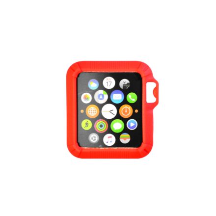 Szilikon óratok Apple Watch 38 mm piros