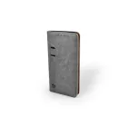 Smart Magnetic oldalra nyíló mágneses bőrtok Huawei P20 szürke