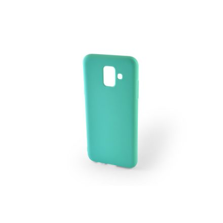 Matt TPU műanyagtok Samsung Galaxy A6 (2018) A600 zöld