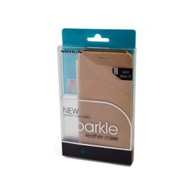   Oldalra nyíló tok Samsung Galaxy J6 (2018) J600F Nillkin Sparkle arany