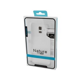 Samsung A8 Plus Nillkin Nature 0,6mm TPU tok fekete