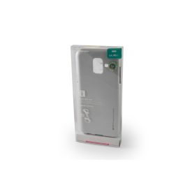 Samsung A6 2018 Mercury I-Jelly TPU tok ezüst