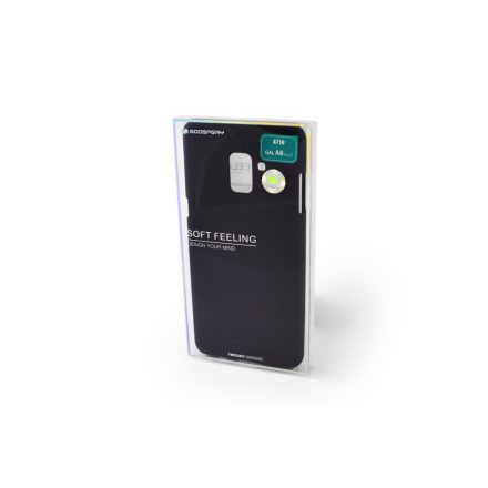 TPU gumis műanyagtok Samsung Galaxy A8 Plus (2018) A730 Mercury Soft Feeling sötékék