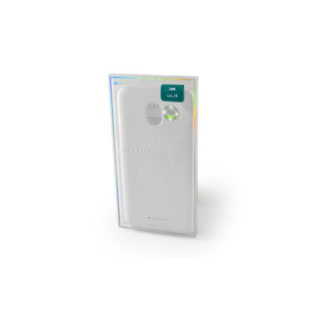 TPU gumis műanyagtok Samsung Galaxy J4 (2018) J400G Mercury Soft Feeling fehér