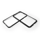 Luxury iPhone 7 Plus/8 Plus Mágneses Abszorpciós Tok fekete-Clear