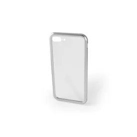   Luxury iPhone 7 Plus/8 Plus Mágneses Abszorpciós Tok Ezüst-Clear