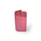 Clear view Samsung Galaxy J4 (2018) J400G oldalra nyíló tok rose gold