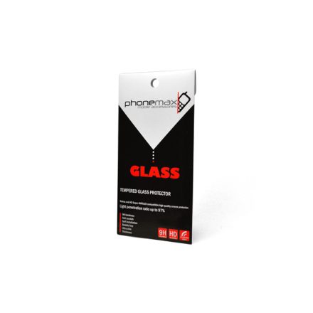 Karc és ütésálló üvegfólia átlátszó szélekkel iPhone XR/11 Magic Glass