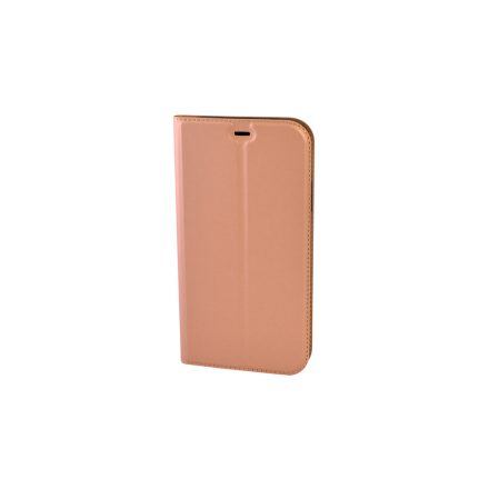 iPhone XR Hajtogatós Mágneses Oldalra nyíló tok Rose Gold