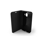 Smart Magnetic Samsung Galaxy J4 (2018) J400G oldalra nyíló tok grafit