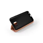 Samsung J4 2018 Smart Magnetic mágneses fliptok rose gold