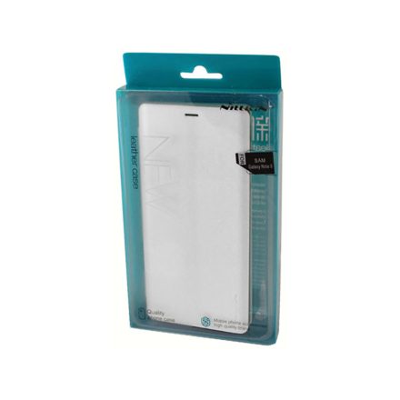 Oldalra nyíló tok Samsung Galaxy Note 9 N960 Nillkin Sparkle fehér