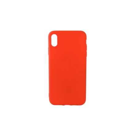 Matt TPU műanyagtok iPhone XS Max piros