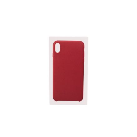 ABT iPhone XS Max Bőrtok Piros