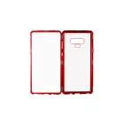 Mágneses abszorpciós telefontok Samsung Galaxy Note 9 N960 Luxury piros-átlátszó