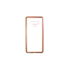 Mágneses abszorpciós telefontok Samsung Galaxy Note 9 N960 Luxury arany-átlátszó