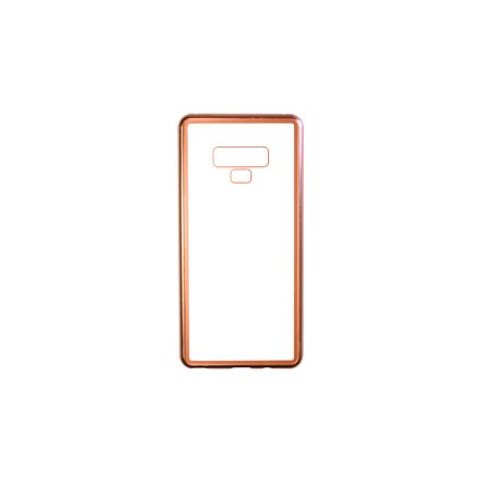 Mágneses abszorpciós telefontok Samsung Galaxy Note 9 N960 Luxury arany-átlátszó