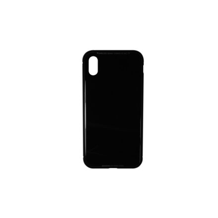 Luxury iPhone XS Max Mágneses Abszorpciós Tok fekete