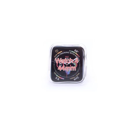 Matt szilikon óratok Apple Watch 4 44 mm átlátszó