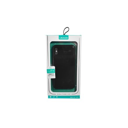 Usams Meo iPhone X/XS Plexi Tok fekete