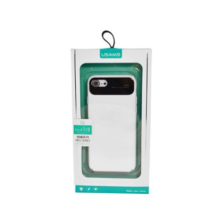Usams Meo iPhone 7/8/SE2 (2020) / SE3 (2022) Plexi Tok fehér
