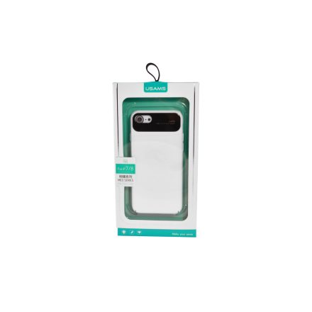 Usams Meo iPhone 7/8/SE2 (2020) / SE3 (2022) Plexi Tok fehér