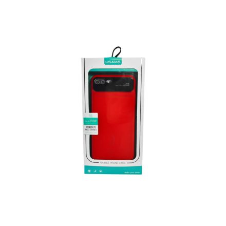 Usams Meo iPhone 7 Plus/8 Plus Plexi Tok Piros