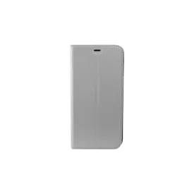 Samsung J6 Plus Smart Magnetic mágneses fliptok ezüst