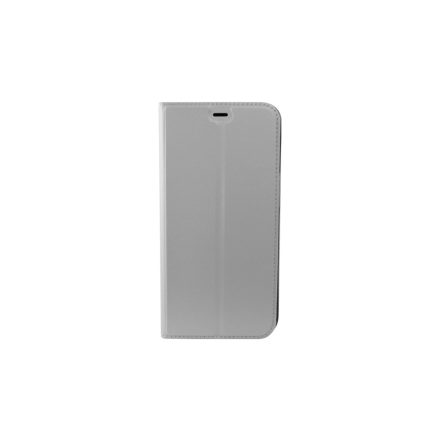 Smart Magnetic mágneses oldalra nyíló tok Samsung Galaxy J6 Plus (2018) J610 ezüst