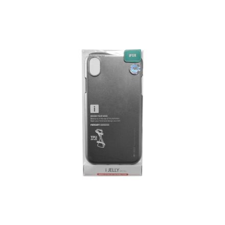 Mercury Goosperry I-Jelly iPhone XR TPU Tok Grafit