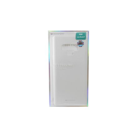 TPU gumis műanyagtok Samsung Galaxy Note 9 N960 Mercury Soft Feeling fehér