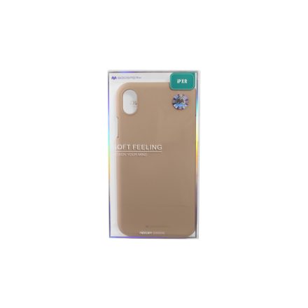 TPU telefontok iPhone XR Mercury Soft Feeling drapp