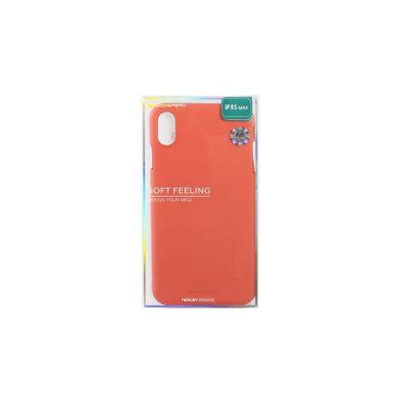 Mercury Soft Feeling iPhone XS Max TPU Tok Pink