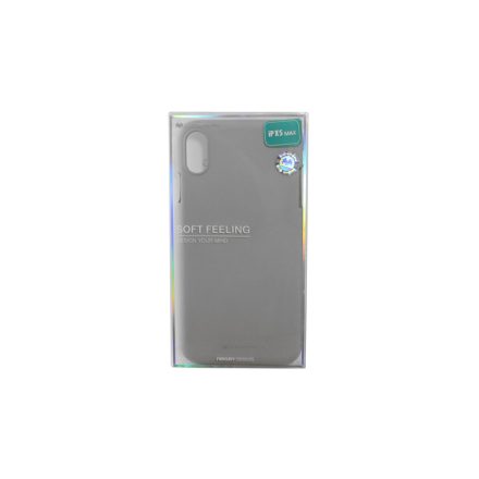 Mercury Soft Feeling iPhone XS Max TPU Tok Szürke