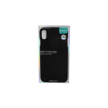 Mercury Soft Feeling iPhone XS Max TPU Tok fekete