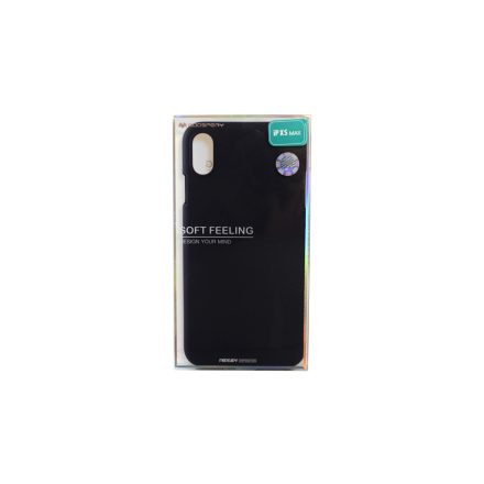 Mercury Soft Feeling iPhone XS Max TPU Tok Sötétkék