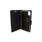 Mercury Blue Moon Flip iPhone XR Csatos Oldalra nyíló tok Sötétkék