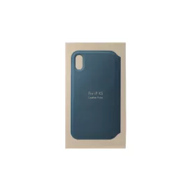 ANT iPhone XS Notesz Tok Kék