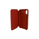ANT iPhone XS Notesz Tok Piros