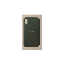 ANT iPhone XS Notesz Tok Zöld