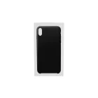 Bőr hatású tok iPhone XS ABT fekete