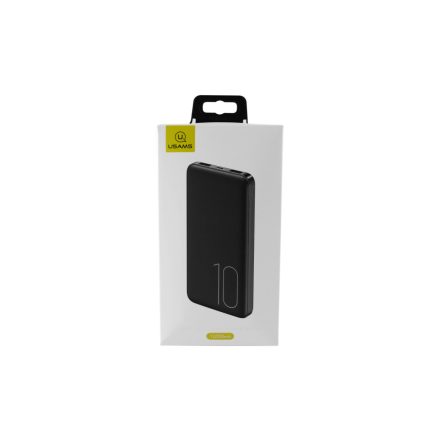Power Bank 10000 mAh Usams PB7 CD63 Dual fekete
