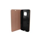 Smart Magnetic oldalra nyíló mágneses tok Huawei Mate 20 Pro rose gold