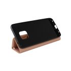 Smart Magnetic oldalra nyíló mágneses tok Huawei Mate 20 Pro rose gold