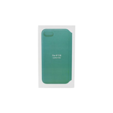 Oldalra nyitható bőrtok iPhone 7/8/SE2 (2020)/SE3 (2022) ANT világoskék