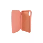 Oldalra nyitható bőrtok iPhone X ANT rózsaszín
