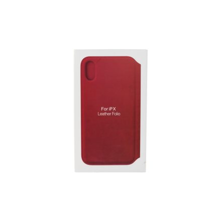 Oldalra nyitható bőrtok iPhone X ANT pink