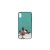 Üveges hátlappal rendelkezó telefontok karácsonyi mintával Rudolf rénszarvas iPhone XS Max